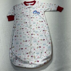 Carter’s Christmas Baby Onesie with Red Trim
